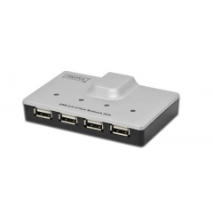 HUB di rete 4 porte USB con 1 porta RJ45 10/100 (cod. DA70251)